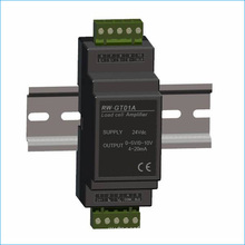 High accuracy weight transmitter RW-GT01A 0-5v 0-10v 4-20mA output DIN Rail-mounted load cell amplifier